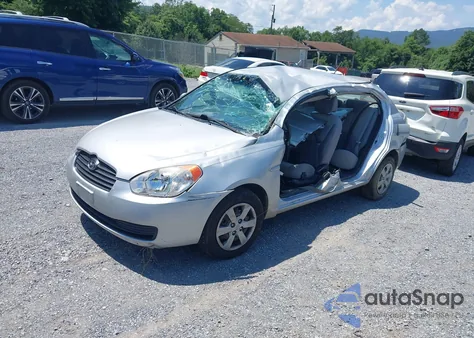 2010 Hyundai Accent Gls from USA, damaged, VIN KMHCN4AC3AU467949
